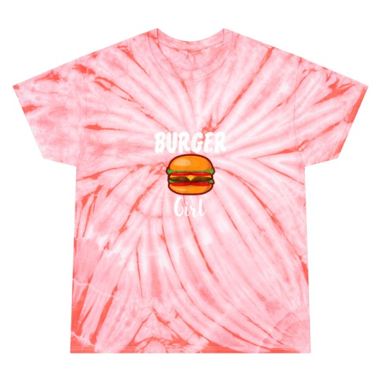 Discover Hamburger Cheeseburger Burger Girl Tie Dye T-Shirts