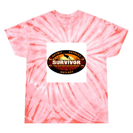 Discover Survivor Australian Outback Logo Tie Dye T-Shirts