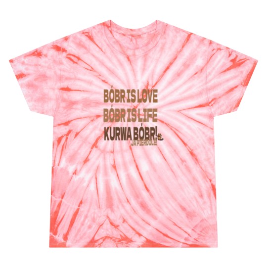 Discover Bóbr Lover - Bóbr is Life Tie Dye T-shirt