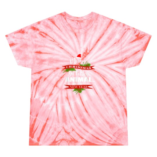 Discover Merry Animals Christmas Ya Filthy Animal Funny Christmas Tie Dye T-Shirts