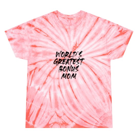 Discover Worlds greatest bonus mom Tie Dye T-Shirts