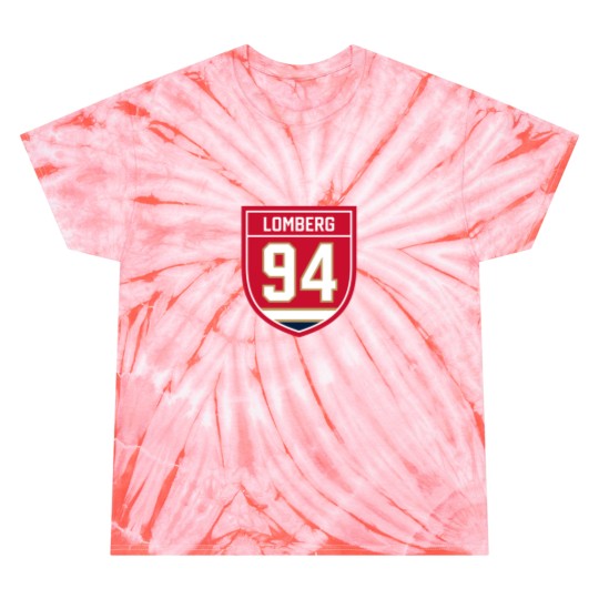 Discover Ryan Lomberg #94 emblem Tie Dye T-Shirts