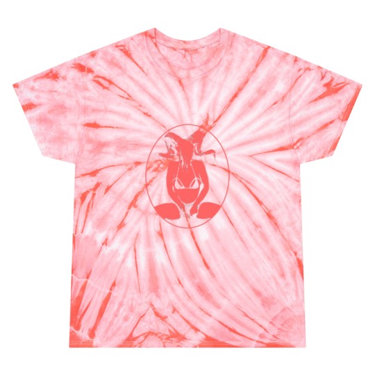 Discover Goat1 Skull Girl Active Tie Dye T-Shirts