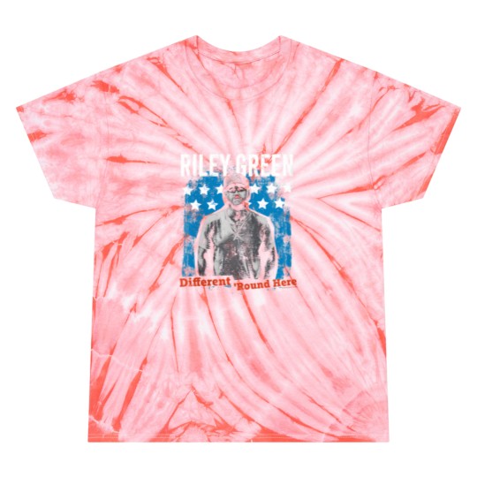 Discover wos riley green different 'round here Tie Dye T-Shirts