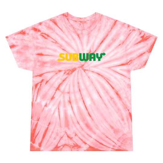 Discover subways food logo Tie Dye T-Shirts