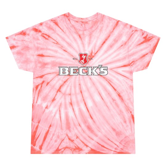 Discover BECKS BREWERY LOGO AND TAGLINE Tie Dye T-Shirts