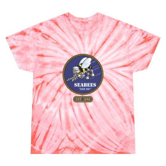 Discover united states navy seabees can do est 1942 color patch Tie Dye T-Shirts