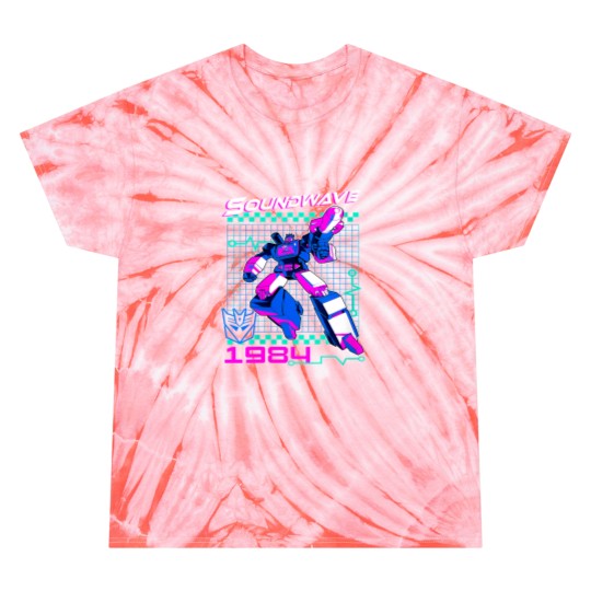 Discover Womens Transformers Soundwave 1984 Tie Dye T-Shirts