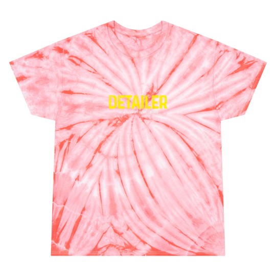 Discover Detailer Because Detail Every Counts Auto Detailing Tie Dye T-Shirts