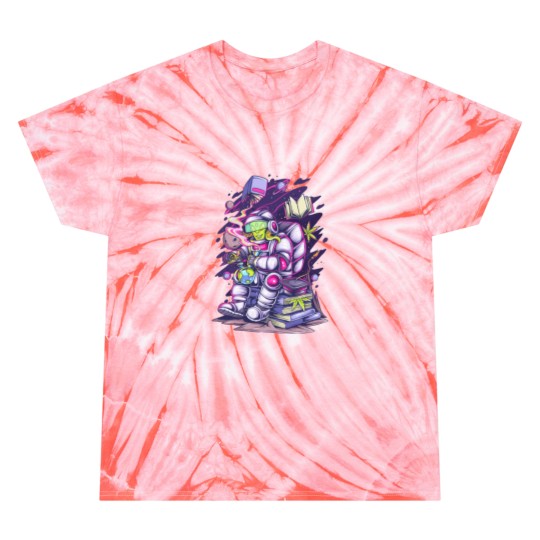 Discover Space Alien Tie Dye T-Shirts