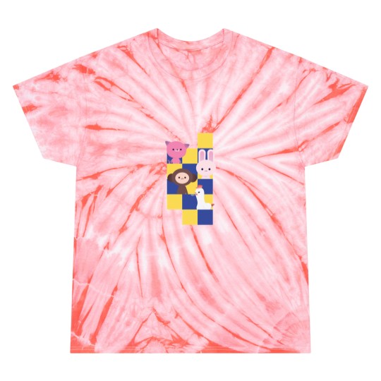 Discover A Journey into the Charming World of Pixel Art Tie Dye T-Shirts