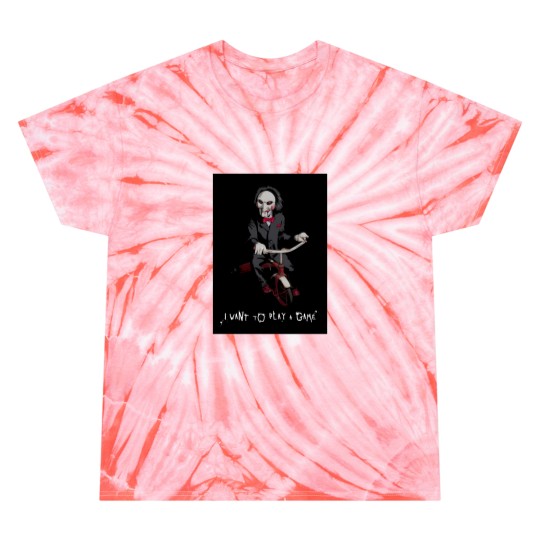 Discover Saw - I Want To Play A Game Tie Dye T-Shirts