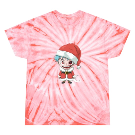 Discover Young Santa Claus Sticker Tie Dye T-Shirts