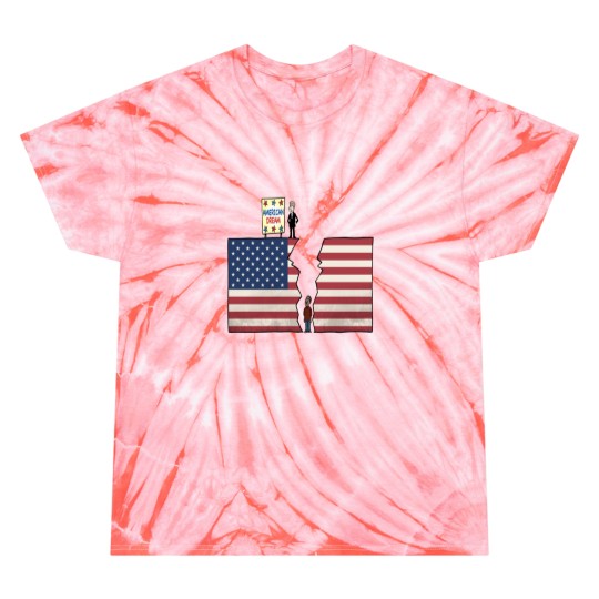 Discover America's dream is to become the most developed country Tie Dye T-Shirts