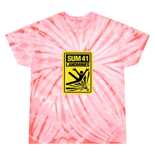 Discover Land mines are explosive devices embedded in the ground Tie Dye T-Shirts