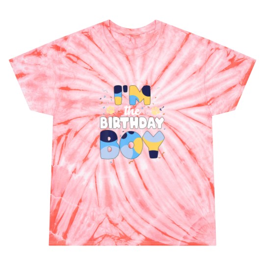 Discover Im The Birthday Boy Dog Family Matching Tie Dye T-Shirts