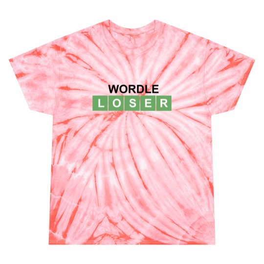 Discover Wordle Loser Tie Dye T Shirts