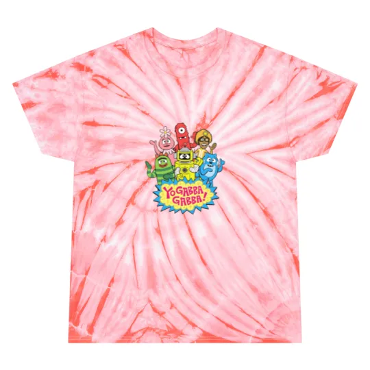 Discover yo gabba gabba characters  | Active Tie Dye T Shirts