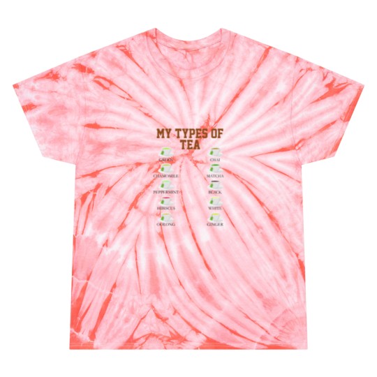 Discover Tea Lover Tie Dye T-Shirt - Unique Apparel for Tea Lovers