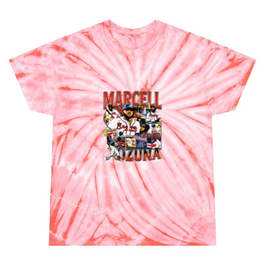 Discover Vintage 90s Graphic Style Marcell Ozuna Tie Dye T Shirts Vintage Sport Tie Dye T Shirts