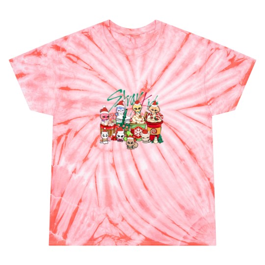 Discover Christmas SKZOO Coffee Tie Dye T Shirts, Stray Kids Christmas Tie Dye T Shirts