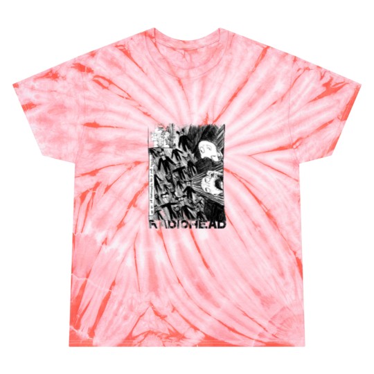 Discover Radiohead Scribble Grey Tie Dye T Shirts, A Rock Off  Tie Dye T Shirts