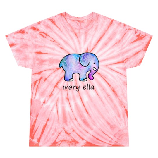 Discover Ivory Ella Elephant Tie Dye T Shirts