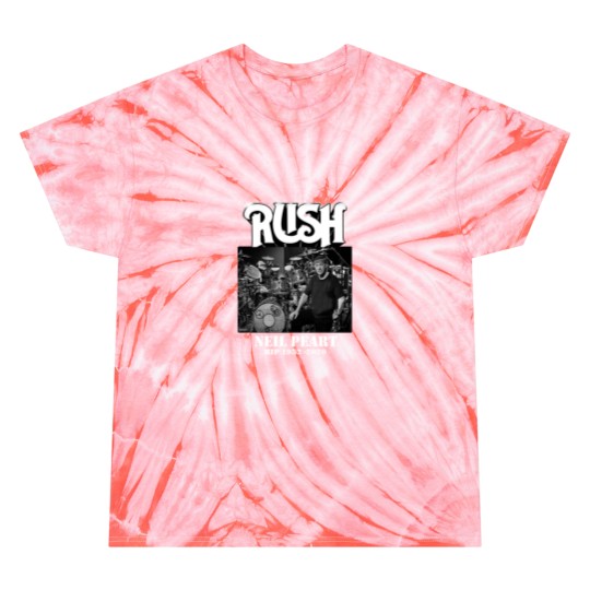 Discover Neil Peart memorial Rush 2020 The Goat Professor clothing RIP bestt drummer tour musician drums Tie Dye T Shirts