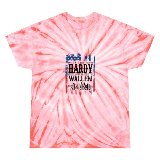 Discover When Life Gets Hardyy, Wallen Tie Dye T Shirts, Wallen Western