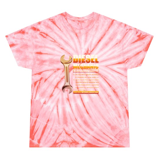Discover Diesel Mechanic Gift Diesel Mechanic Definition Tie Dye T Shirts