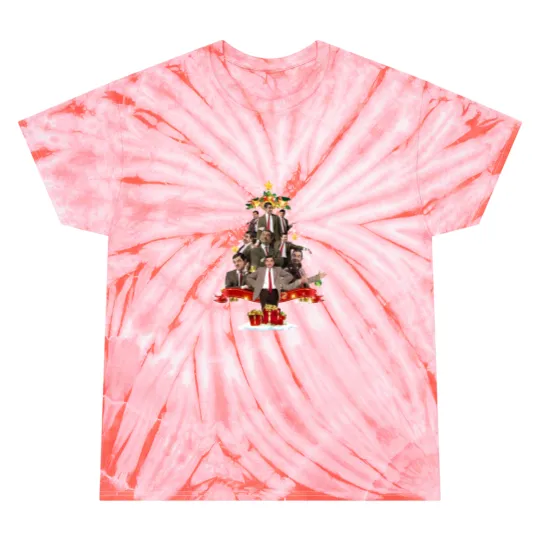 Discover Mr Bean Christmas Tree Tie Dye T Shirts