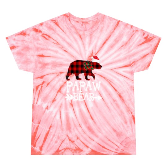 Discover Papaw Bear Christmas Xmas Pajama Red Plaid Buffalo Tie Dye T Shirts