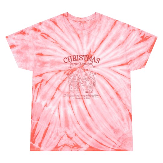 Discover Color Christmas Taylo version Tie Dye T Shirts, Swift Christmas