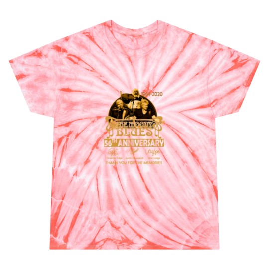 Discover The Moody Blues Lovers 56th Anniversary 1964 2020 Signature Tie Dye T Shirts