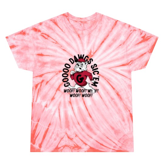 Discover Go Dawgs Vintage Tie Dye T-Shirt