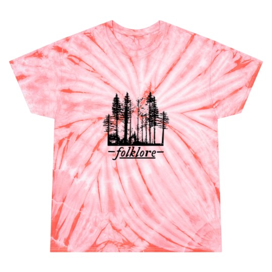 Discover Folklore Themed Tie Dye T-Shirt for Folklore Fans