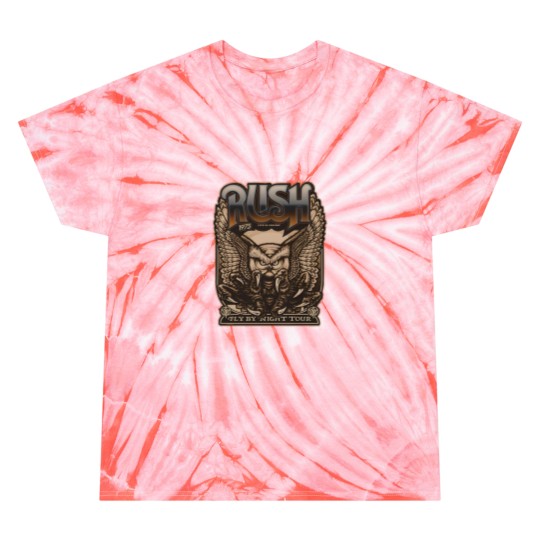 Discover Rush Band Unisex Softstyle Tie Dye T Shirts