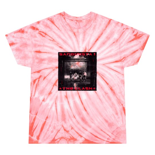 Discover The Clash - Sandinista / Unisex Cotton Tie Dye T Shirts
