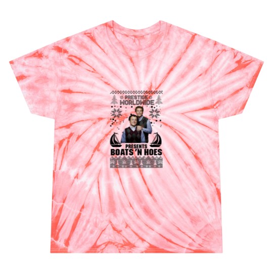 Discover Prestige Worldwide Presents Boats'n Hoes Ugly Christmas Sweat Tie Dye T Shirts