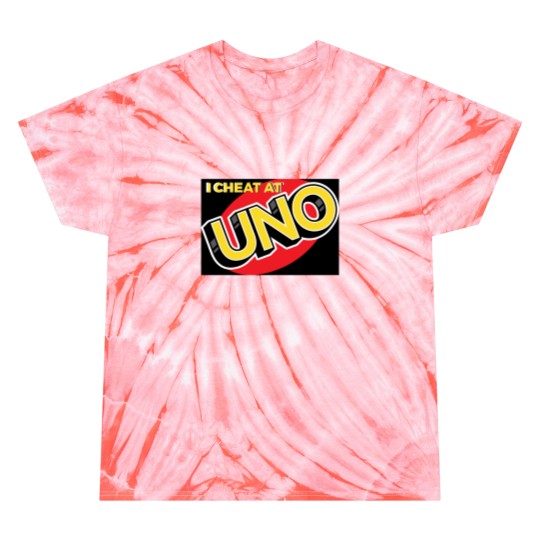 Discover I CHEAT AT UNO Tie Dye T Shirts