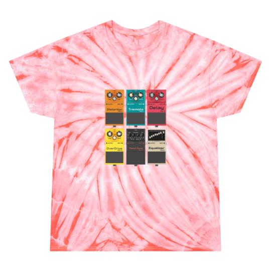 Discover Guitar Effects Pedal (Pedal Board) - Musical Instrument - Tie Dye T Shirts