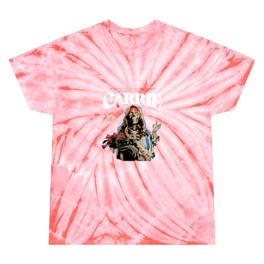 Discover Carrie 1976 Horror Movies Supernatural Halloween Tie Dye T Shirts, Carrie Tie Dye T Shirts Fan Gifts