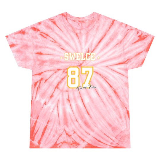 Discover Swelce Jersey, Swift Kelce Tie Dye T Shirts, Womens Chiefs Fan Tie Dye T Shirts