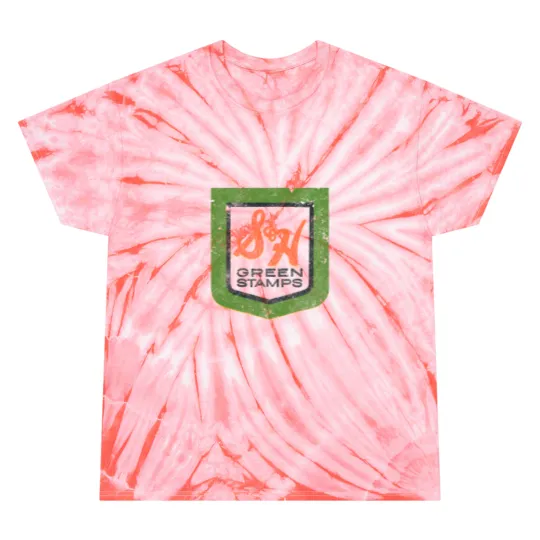 Discover Green Stamps distressed - Green Stamps - Tie Dye T Shirts