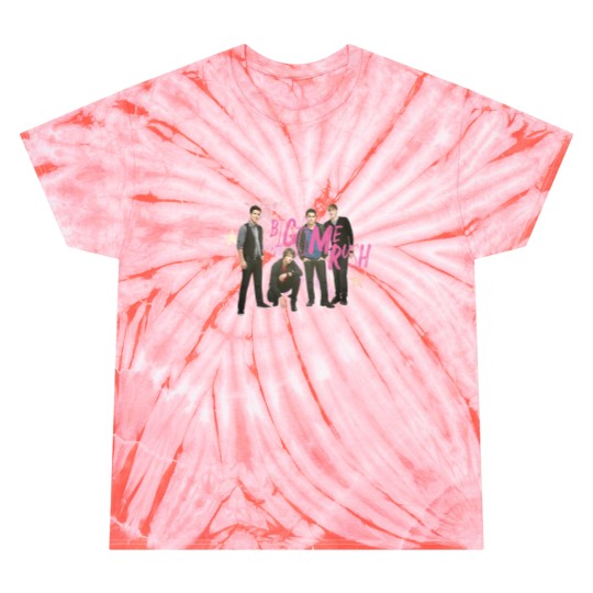 Discover Big Time Rush Star Tie Dye T-Shirts - Vintage Tour Design