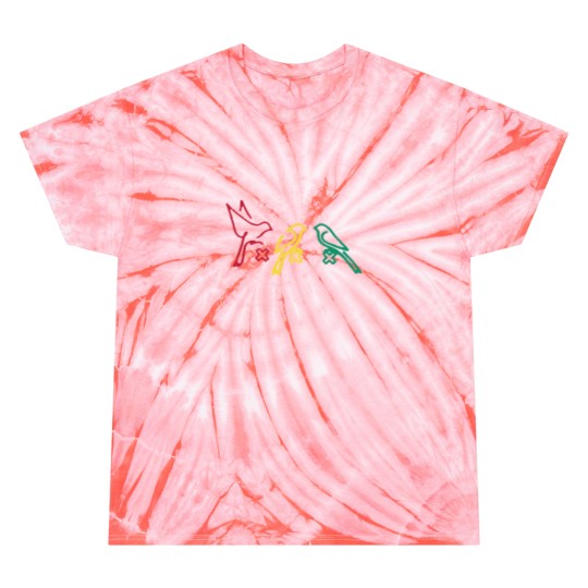Discover Bob Marley Three Birds Tie Dye T Shirts