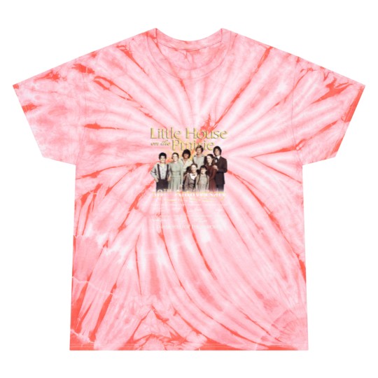 Discover Little House on The Prairie 50th Anniversary 1974-2024 Black Tie Dye T Shirts