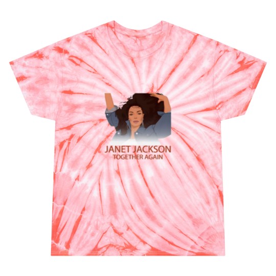 Discover Janet Jackson Tour 2023 Tie Dye T-Shirt