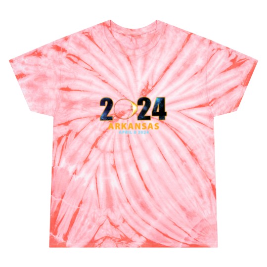 Discover Total Eclipse Arkansas Tie Dye T Shirts,  2024 Eclipse Souvenir Tie Dye T Shirts