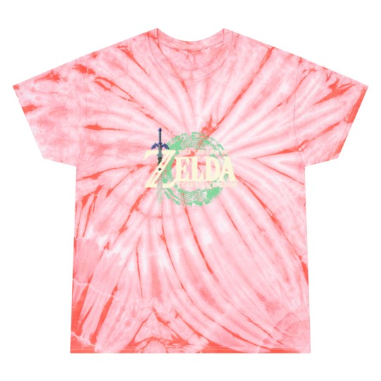 Discover The Legend Of Zelda Tears Of The Kingdom Logo Tie Dye T Shirts